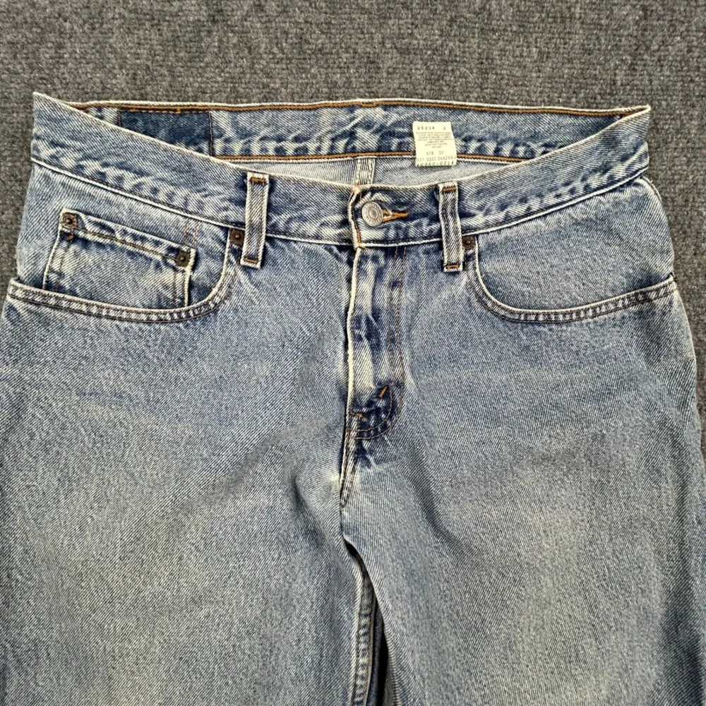 Vintage Levis 550 Relaxed Fit Husky Jeans Mens Size 34x28 Light Wash Denim Pants